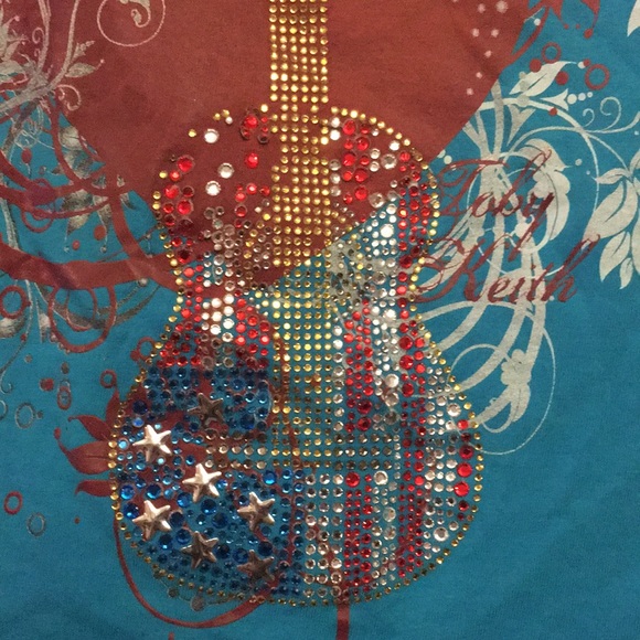 🇺🇸TobyKeith IthisBar&GrillGuitarBlingJuly4th - Picture 4 of 4